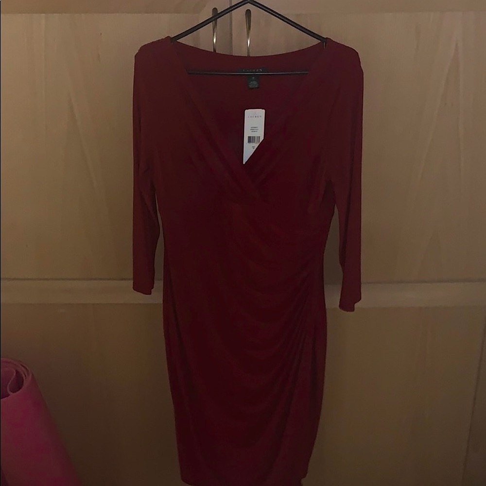 Red Ralph Lauren dress